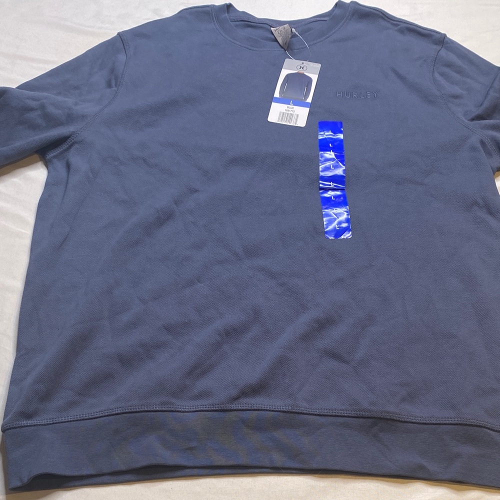 Hurley Men's Slate Crewneck Sweater - Picture 9 of 16